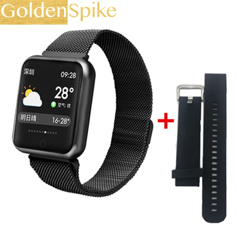 

IP68 Smart Watch P68 fitness bracelet activity tracker heart rate blood pressure for SmartWatch ios Android xiaomi apple iPhone