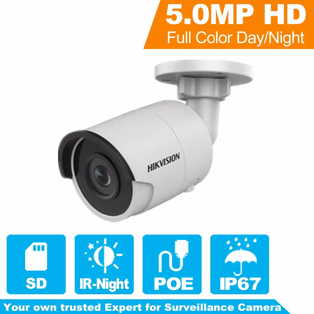 In Stock Hikvision PoE IP Camera DS-2CD2055FWD-I 5 Megapixel WDR Network Mini Bullet IP Camera H.265 Replace DS-2CD2052-I camera : image In Stock Hikvision PoE IP Camera DS-2CD2055FWD-I 5 Megapixel WDR Network Mini Bullet IP Camera H.265 Replace DS-2CD2052-I camera