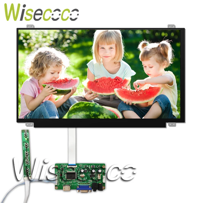 15 6 дюймовый ноутбук ПК ЖК-экран 30pin 1920x1080 1080p ЖК-дисплей с vga контроллером платы