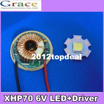 

1set NEW Cree XLamp XHP50 20W 12V LED Emitter 2546lm@19W Cool White LED J2 1A Chip Light with 20mm Cooper PCB