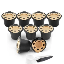 Многоразовые капсулы Nespresso 3 пачки многоразовые капсулы Fliter для Nespresso Машин OriginalLine совместимы с ложкой бесплатно