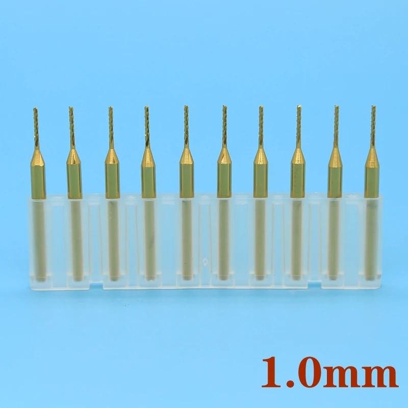 Titanium coated PCB milling cutter