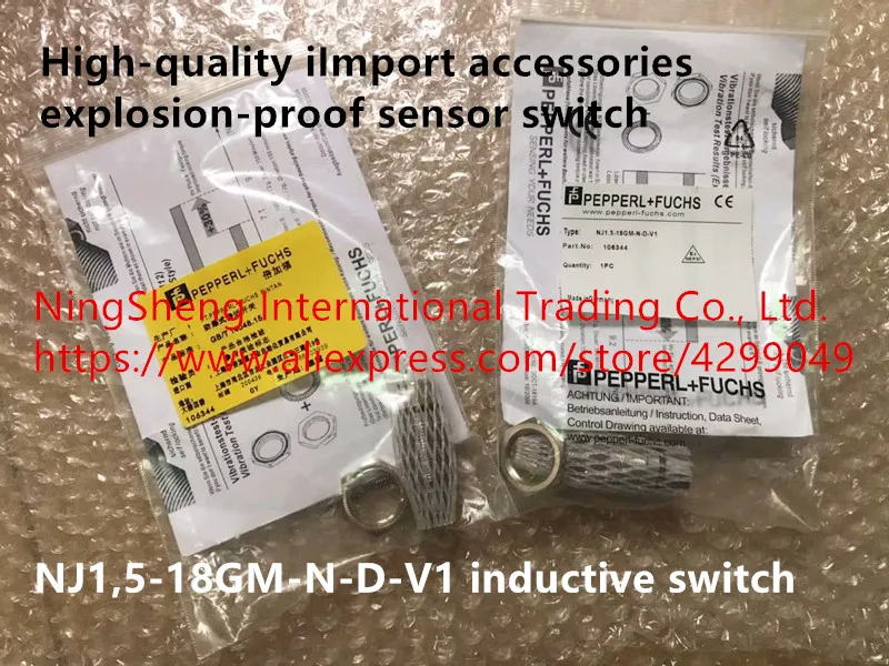 

Original new 100% high-quality iImport accessories explosion-proof sensor switch NJ1,5-18GM-N-D-V1 inductive switch