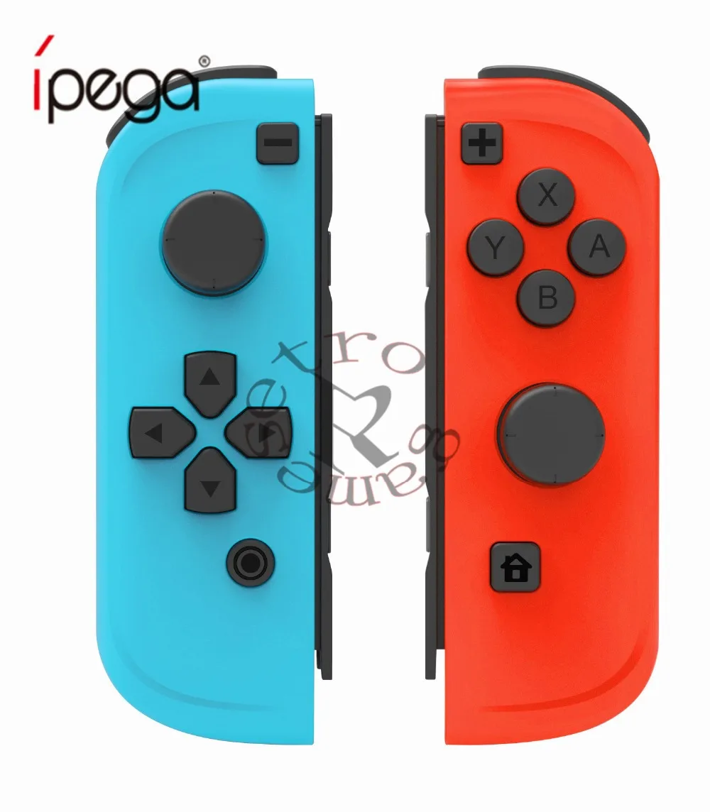  Wireless Controller for Nintend Switch Joy-Con (L/R) - Neon Red/Neon Blue Joy Con Gaming Controller