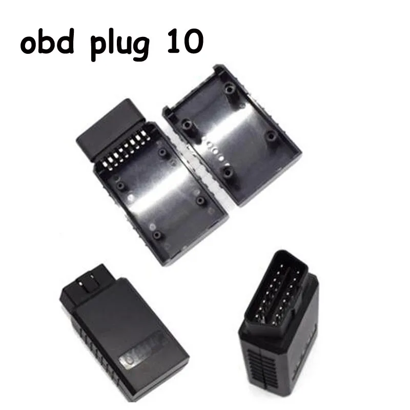 10 шт./лот OBD2 Obdii кабель 16 Pin OBD 2 OBDII Мужской разъем адаптера проводки