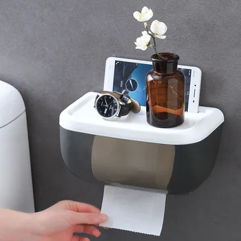

Fashion Simple Tissue Box Multifunctional Hanging Storage Box Cosmetic Storage Rack Kitchen Bathroom Home Storage Organization