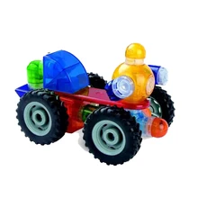 Magnetic Children Toys Unisex Amazing Light Music Toys For Kids Presents Gifts For Child Blocks Colorful Cars Funny Toys