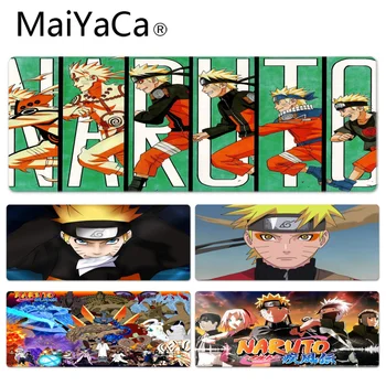 

MaiYaCa Your Own Mats Cartoon Naruto Shippuden Silicone Pad to Mouse Game Size for 30x60cm 30x90cm Rubber Mousemats