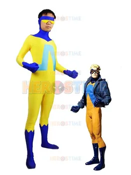 

Animal Man Costume Spandex fullbody Superhero Animal Man Costumes halloween cosplay zentai suit