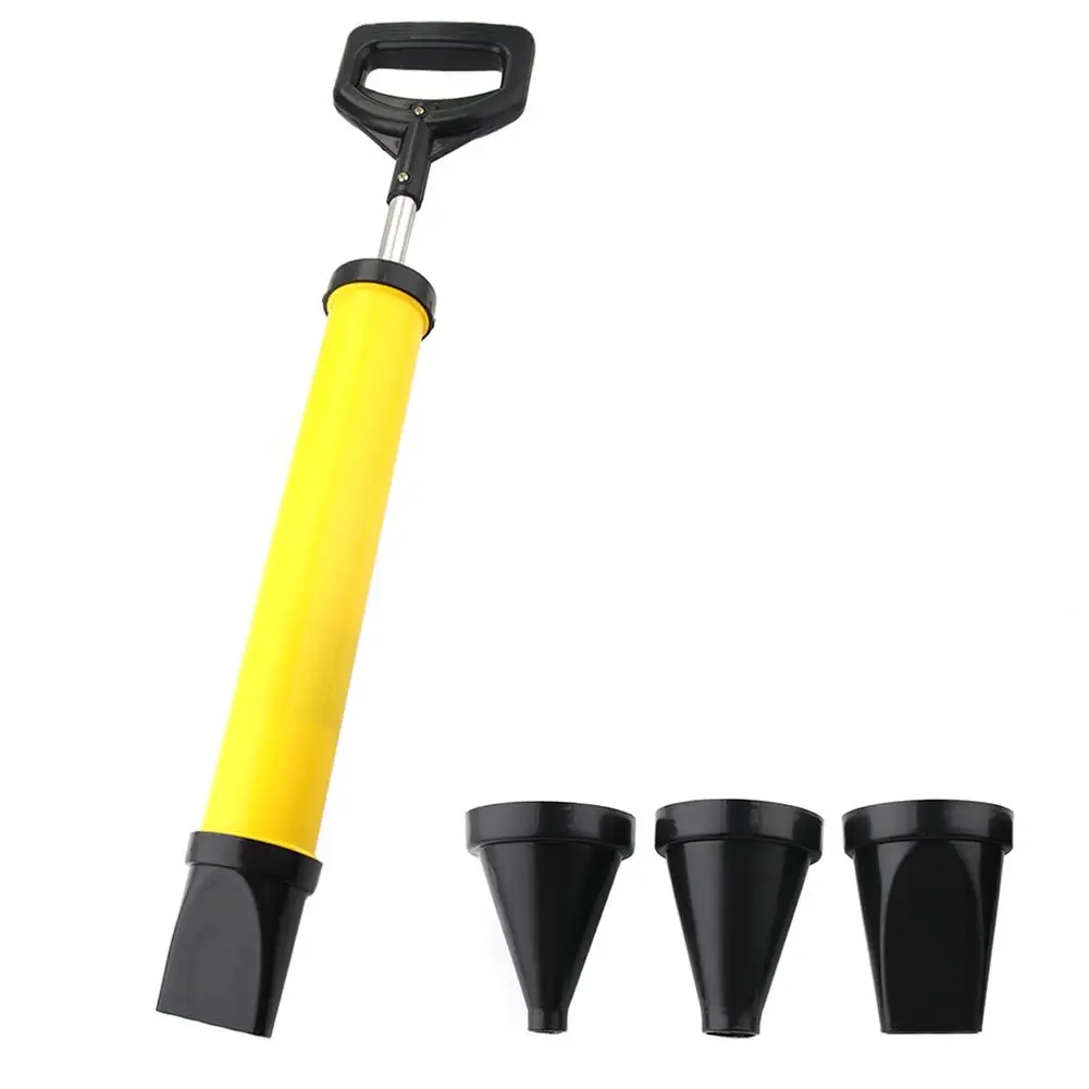 New Stainless Steel Caulking Gun lime Cement Mortar Sprayer Applicator Grout Cement Mortar