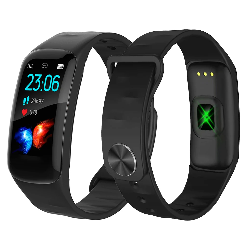 Smart Fitness Bracelet H29 Heart Rate Blood Pressure Monitor IP67 Waterproof Sport Activity Tracker Wristband 1.14