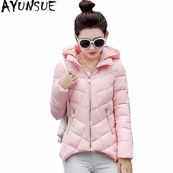 

AYUNSUE Parkas Mujer Invierno 2020 Warm Winter Coat Women Short Jackets Slim Padded Women Parka Casaco Inverno Feminino WXF354