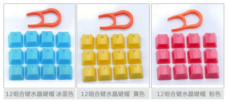 1 комплект E element механическая клавиатура колпачки для ключей Круглые ретро стимпанк колпачки для ключей пишущая машинка шоколадный кристалл прозрачный колпачок для ключей