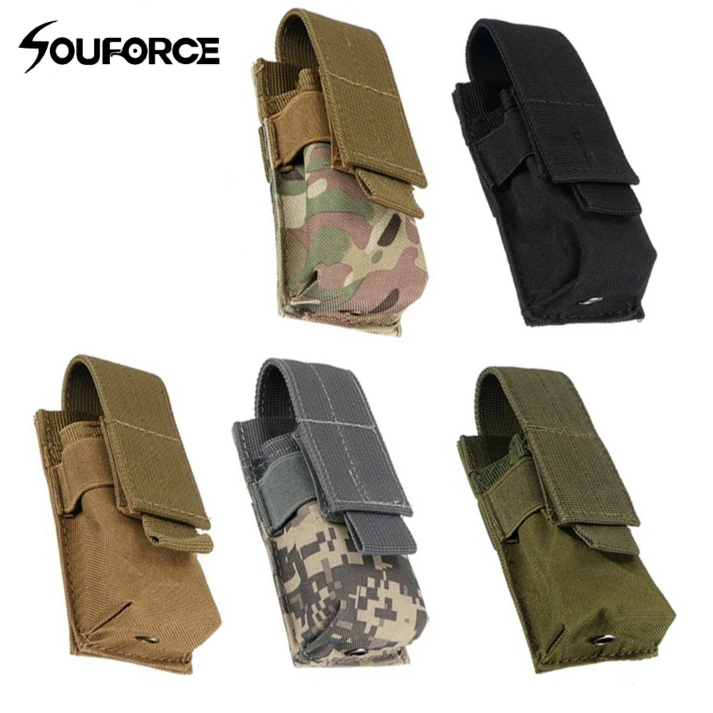 Outdoor Tactical Flashlight Bag with Waterproof Nylon Material M5 Flashlight Package for Hunting
