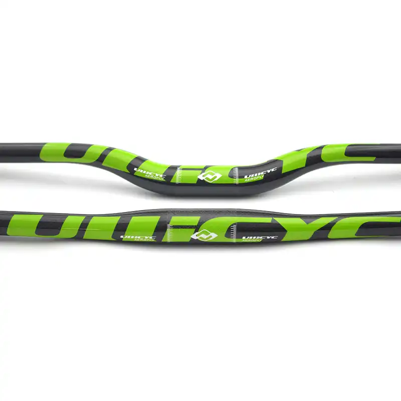 green mountain bike handlebars