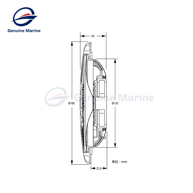 1 Pair 6.5 Inch 60W Waterproof Wireless Marine Boat Speakers Motorcycle Audio Modified Loudspeaker For Yacht Accessories