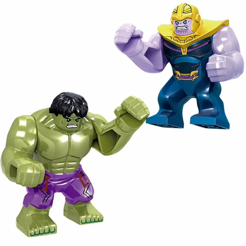 Legoings 16pcs/set Marvel The Avengers Thanos Guardians of the Galaxy Vision Loki Building Blocks Toys for Children Legoings 16pcs/set Marvel The Avengers Thanos Guardians of the Galaxy Vision Loki Building Blocks Toys for Children