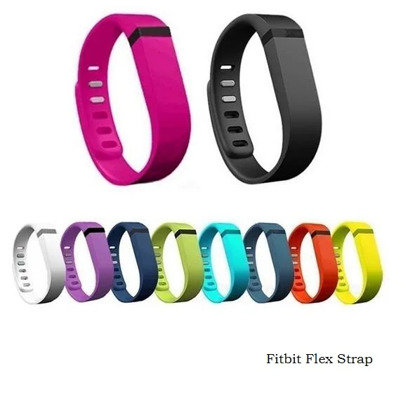 L чистый цветной силиконовый сменный браслет на запястье для Fitbit Flex 1 Смарт часы