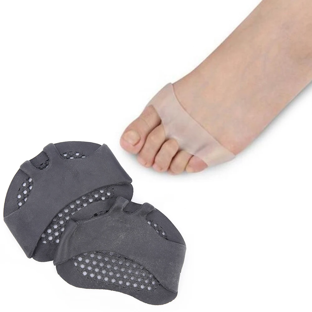 

2PCS Silicone Gel Toe Pads High Heel Shock Absorption Anti Slip-resistant metatarsal Forefoot Pad Feet Pain Foot Pad