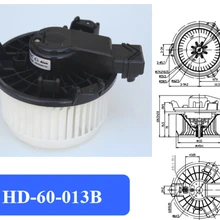 Автомобильный Кондиционер вентилятора двигателя/Электронный вентилятор/двигатель/Yaris электродвигателя вентилятора