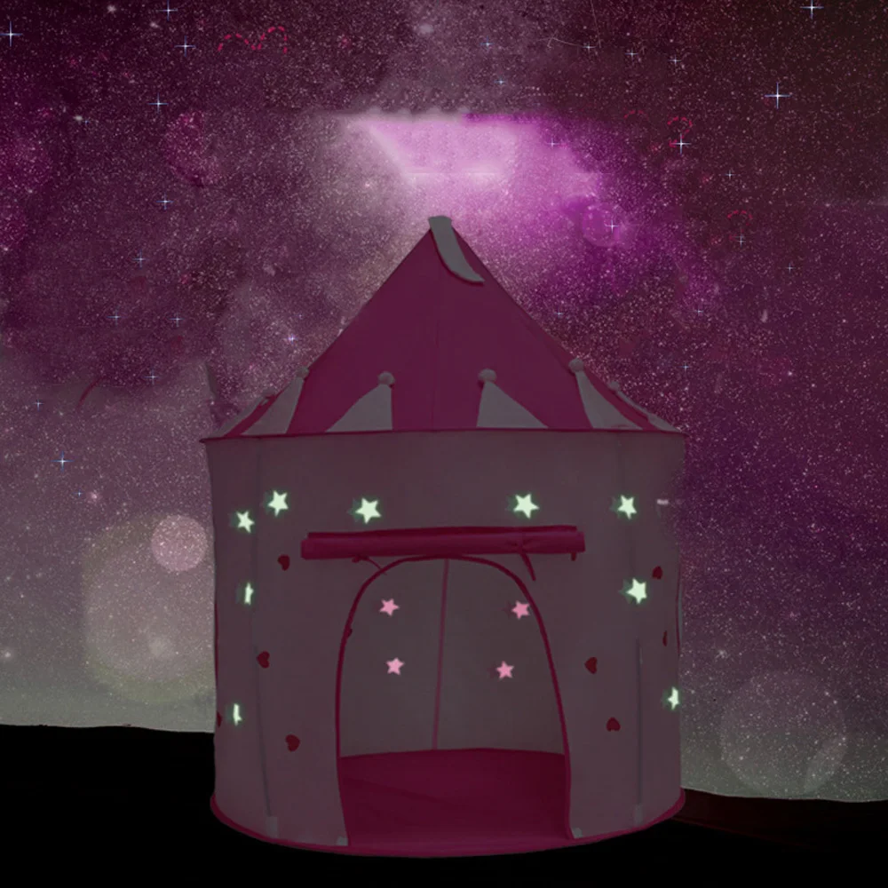 Светящаяся маленькая звезда в форме сердца монгольская детская палатка Забавный