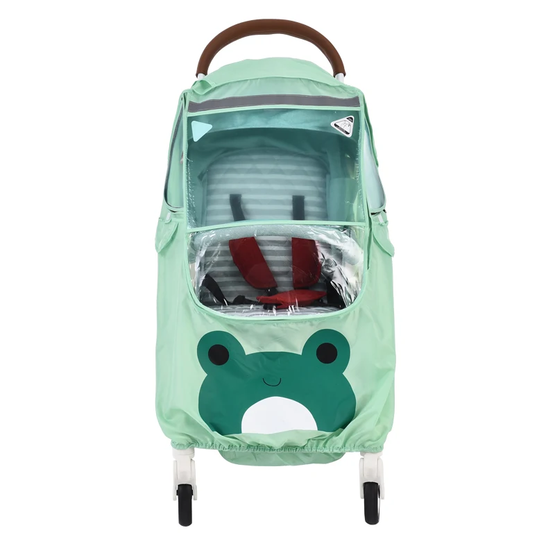Baby stroller rain cover universal children umbrella windproof poncho baby stroller BB car