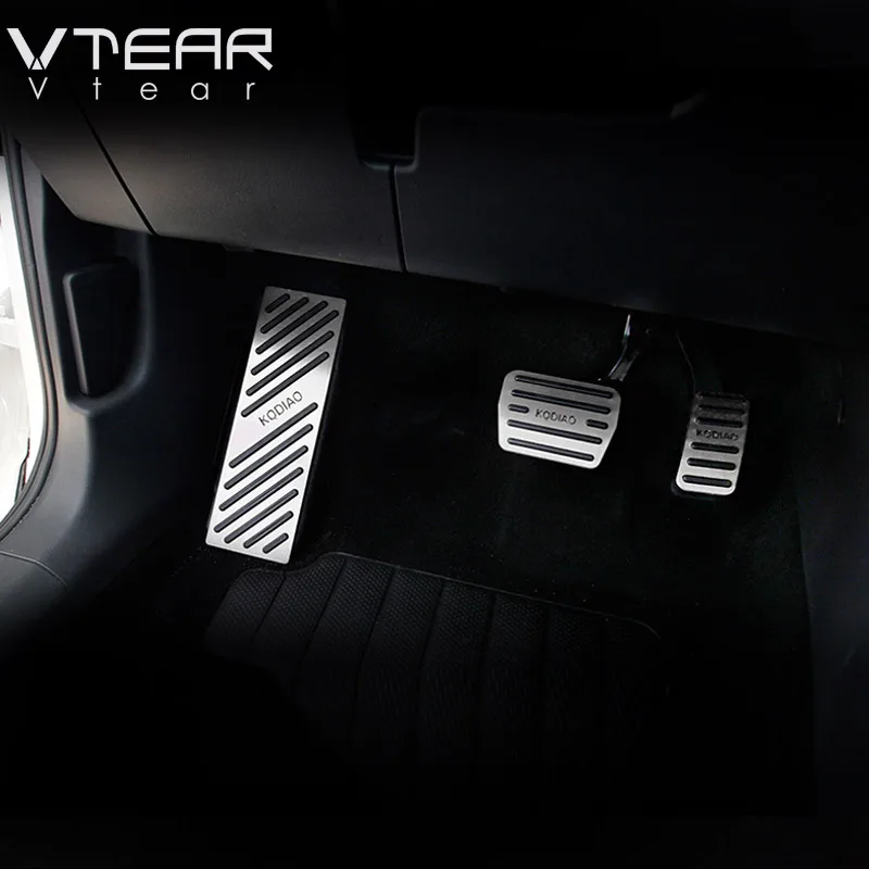 Vtear для Шкода Кадиак Skoda Kodiaq шкода кодиак аксессуары педаль автомобильный