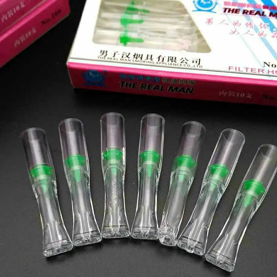

52mm women's disposable cigarette holder MINI Cigarette Filters For women's Slim Cigarettes 10pcs/lot N166