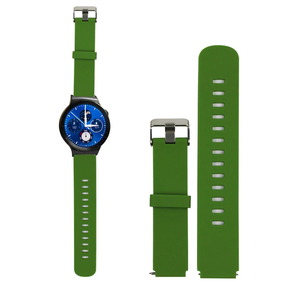 

Sport Silicone Watch Band Strap with Steel Buckle For Huawei Smart Watch