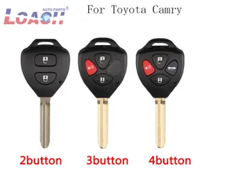 

2 3 4 Button Toy43 Blade Replacement Remote Blank Key Fob Case Shell Fob For Toyota camry RAV4 Corolla Auto Car Key