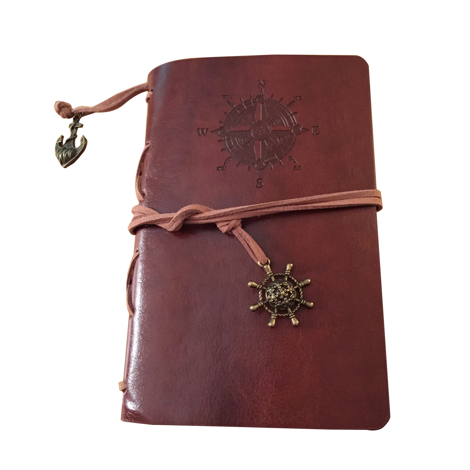 

Retro Personality Notebooks Journal Notepads Ring Binder Diary Notebook Dark brown S