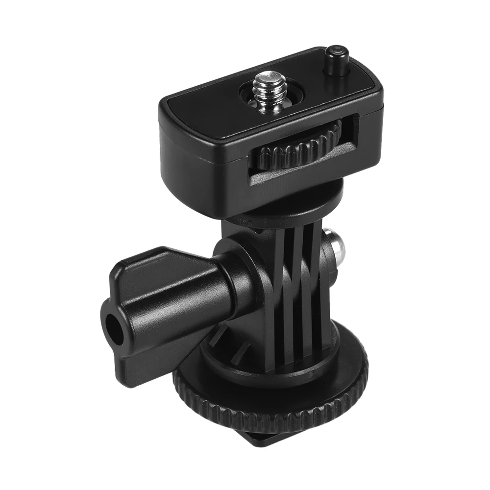 

Adjustable Cold Hot Shoe Mount Holder Adapter with 1/4" Screw for Viltrox DC-90 DC-70 DC-50 Monitor L132T L116T LED Video Light