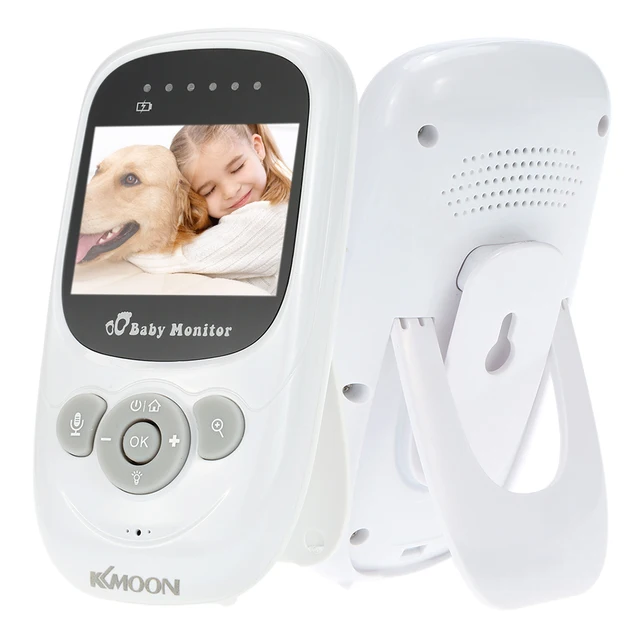 Wireless 2.4″ LCD Color Baby Monitor Video Nanny Mini Security Camera Two Way Talk Night Vision Temperature Monitoring