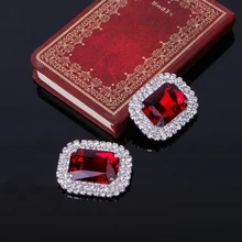 1 пара, новые зажимы для обуви, украшения для обуви, акриловые стразы, сплав, стекло, Свадебный ботинок, ювелирные изделия, аксессуары для обуви, мода