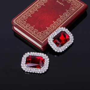 1 пара, новые зажимы для обуви, украшения для обуви, акриловые стразы, сплав, стекло, Свадебный ботинок, ювелирные изделия, аксессуары для обуви, мода 2018 - изображение