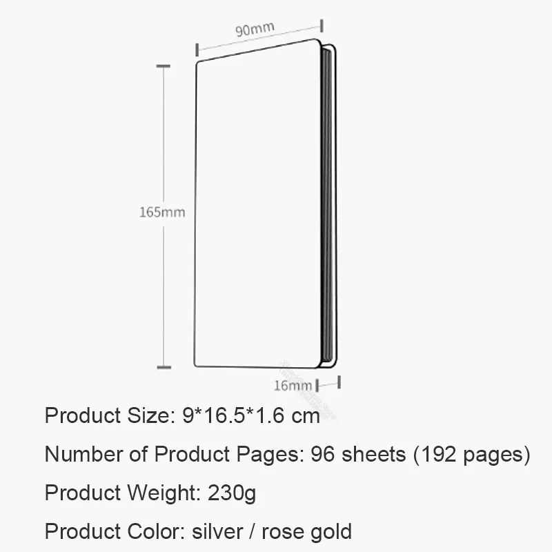 Xiaomi алюминиевый блокнот альбом для рисования Граффити Мягкая обложка черная бумага Блокнот записная книжка блокнот для офиса школы