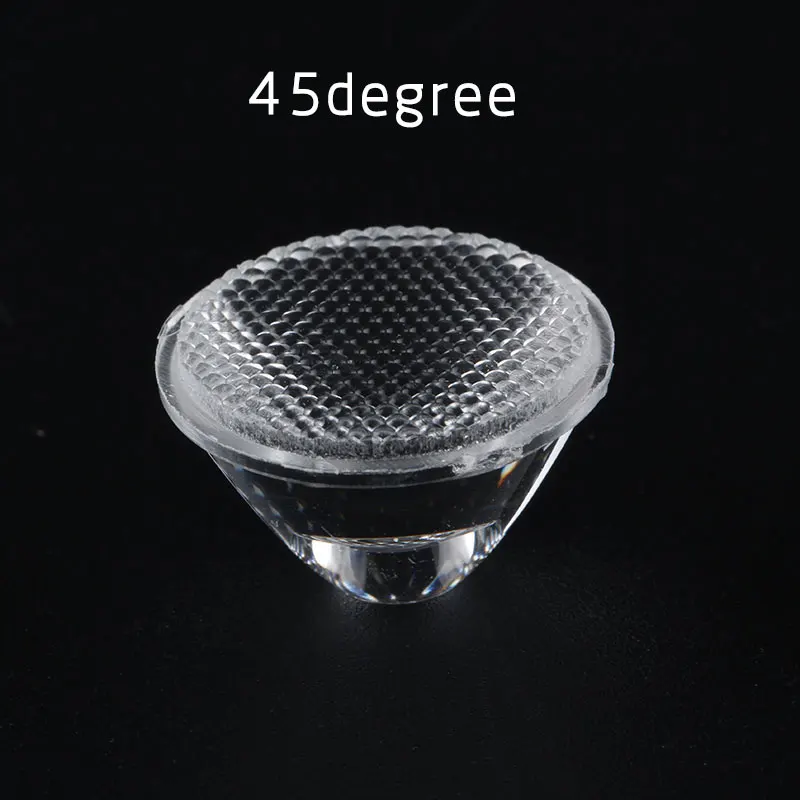 10/25/45/60degree TIR LED lens,strip led lens for XML XML2 LED tir lens