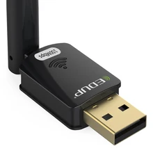 EDUP usb-адаптер Wi-Fi 150 Мбит/с высоким коэффициентом усиления 6dBi антенна Long Distance Wi-Fi приемник USB Enthernet адаптер 802.11n сетевой карты