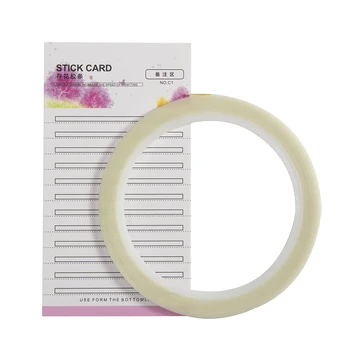 

Premade Eyelash Storage Pallet Individual Eyelashes Extension Volume Lash Display Paper Pad Card Graft Tool Dual Adhesive Tape