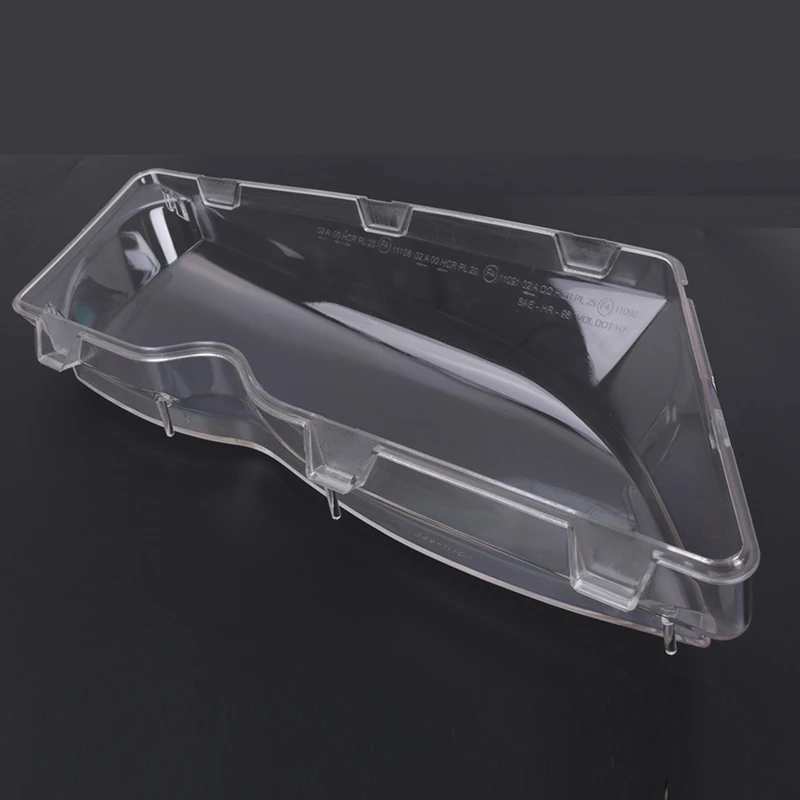 Mayitr 1pair 4Door Automobile Headlamp Glass Cover Clear Left Right Headlight Lens Shell For BMW E46 02-06