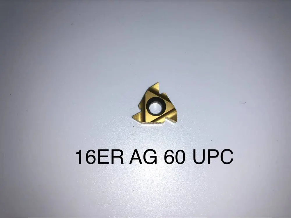 

upgd 16ER AG 60 UPC,External thread insert