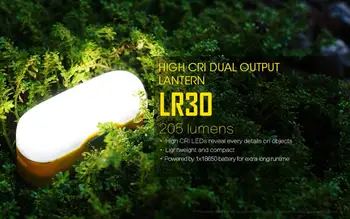 

2018 New NITECORE LR30 USB Rechargeable HIGH CRI LEDx6 High CRI Outdoor Camping Flashlight Lantern White/red dual light sources