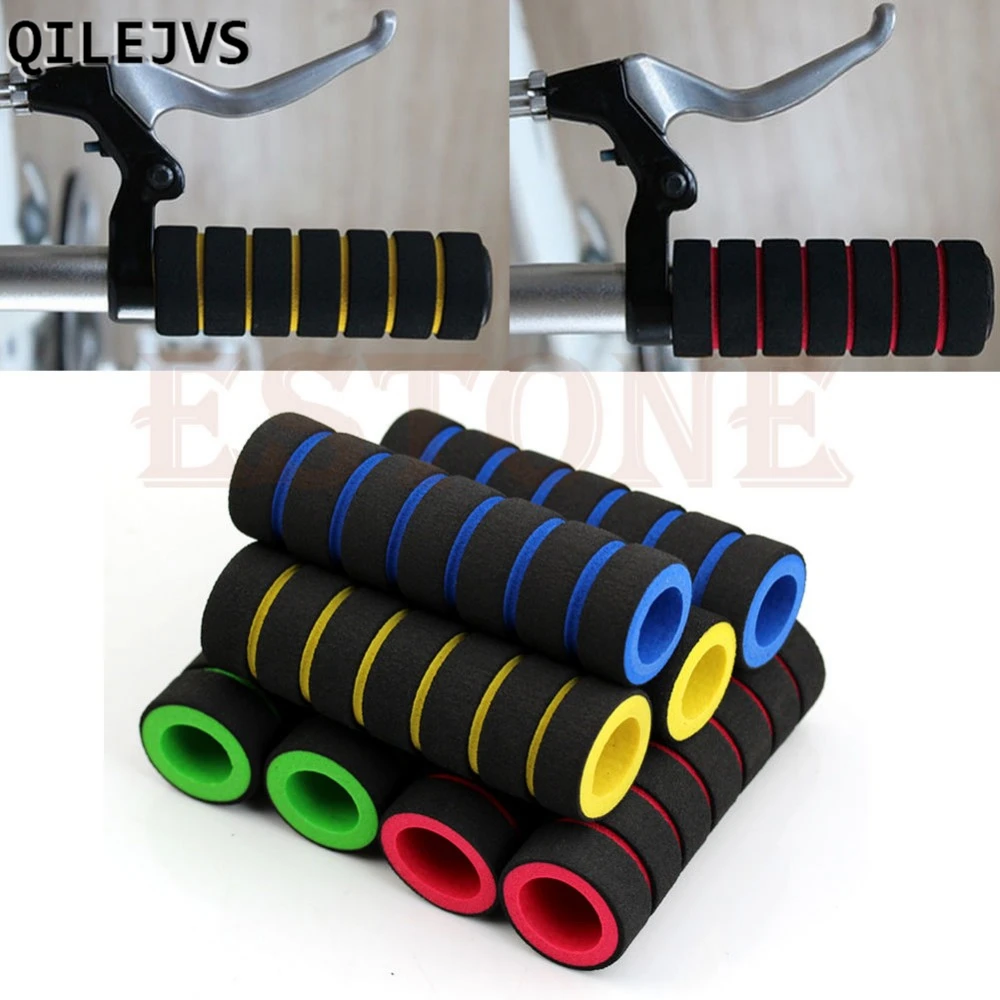 2Pcs MTB Bike Bicycle Soft Durable Sponge Bar Grip HOT TYPE Gift
