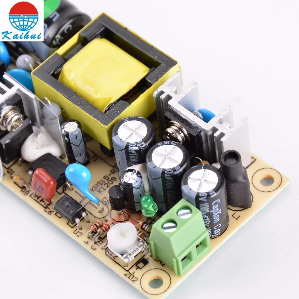 

100-240VAC 50/60Hz Input 5V 3A Switching Power Supply for Led Lights SMPS 15W