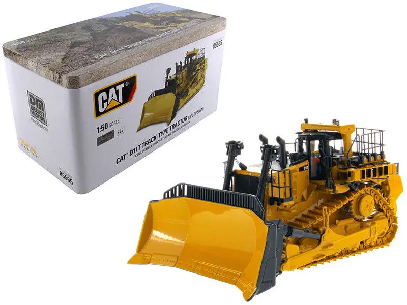 CATERPILLAR CAT D11T гусеничные Трактор БУЛЬДОЗЕР JEL 1:50 Масштаб металлические модели