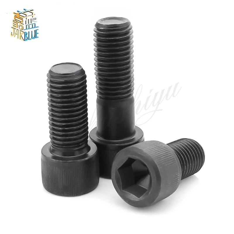 M1.4 M1.6 M2 M2.5 M2.6 Black Alloy Steel Hex Socket Cap Head Screw Bolt DIN912