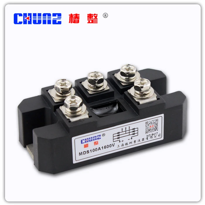 

[ZOB] RELAY Fuji MDS100A1600V three-phase bridge module - zhuangshuyuan CHUNZ --5pcs/lot