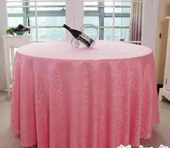 Высокое качество полиэстер однотонный полосатый круглый стол крышка обеденный стол скатерть Конференция крюк цветок отель офис свадьба - Цвет: 4
