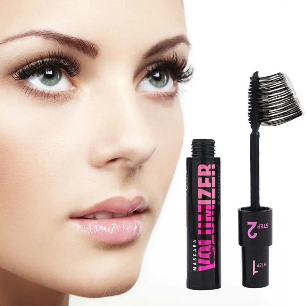 

Double-head Eye Lashes Extension Lash Fiber Waterproof Black Eyelash Makeup Natural Curling Mascara Hot Sale