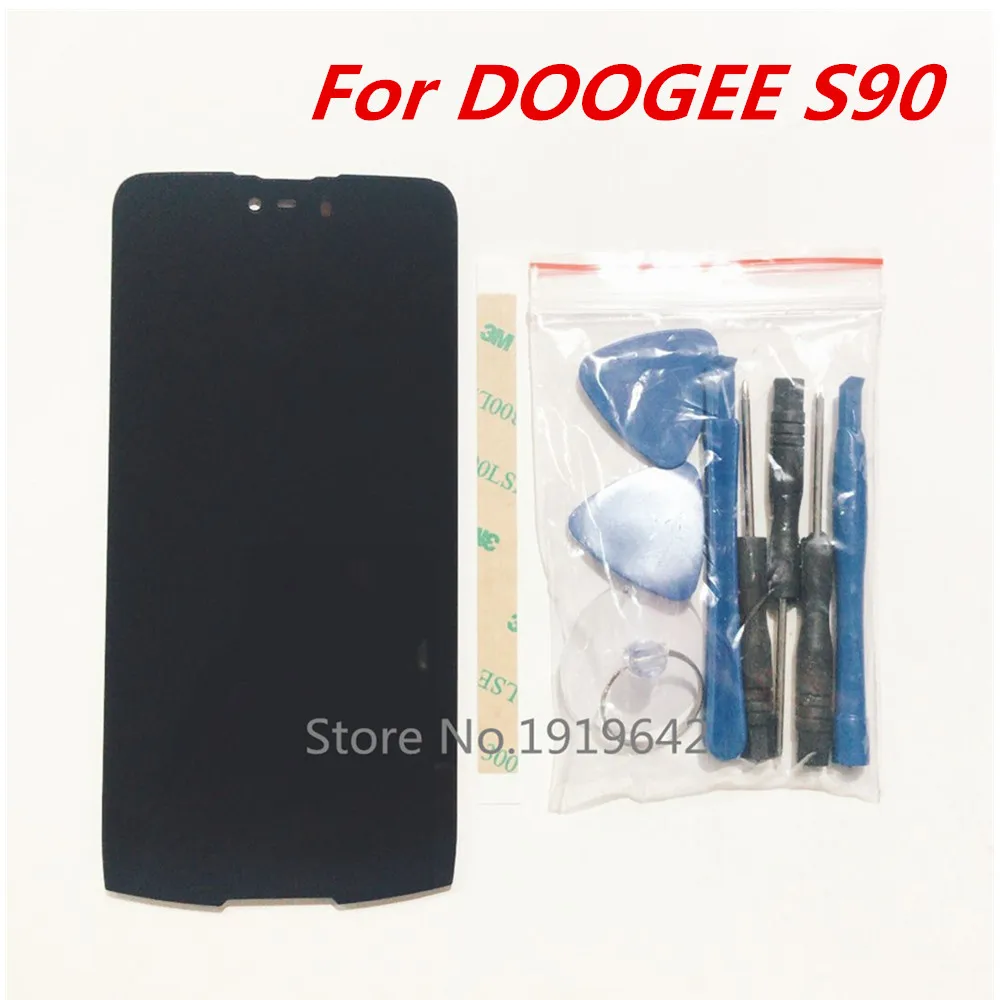 ЖК-дисплей DOOGEE S90 дигитайзер в сборе + сенсорный экран Для 6 18 дюйма IP68/IP69K панель